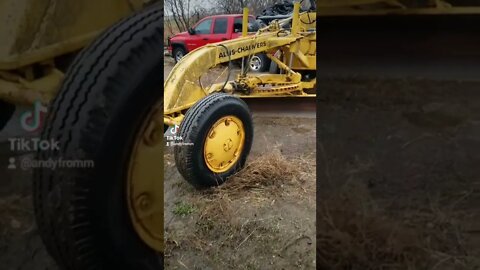 Wife NEVER says no... Allis Chalmers Model D Motor Grader