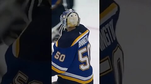 Jordan Binnington LOST IT on Nazem Kadri and shot the puck at Darcy Kuemper in the same sequence 😳