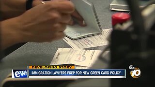 Immigration lawyers prep for new green card policy