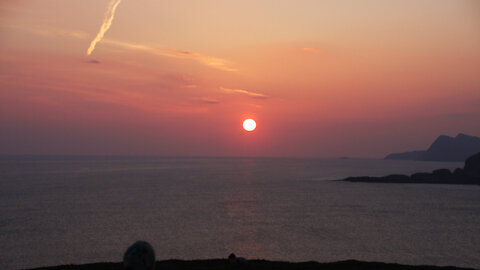 Sun Setting On Old Ireland