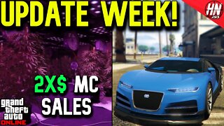 GTA Online Update Week - 2x$ MC Sales + More!