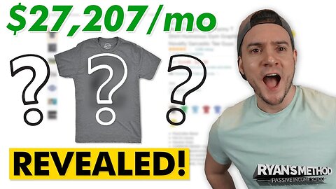 WHOA 👀 Someone is Making $27,000 a Month from ONE T-Shirt!