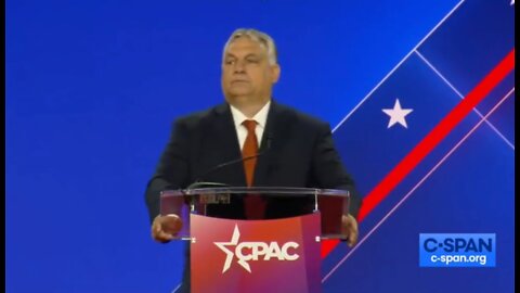 Hungarian PM Viktor Orban addresses CPAC: "The globalists can all go to hell"