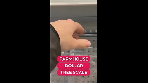 farmhouse doller tree scale