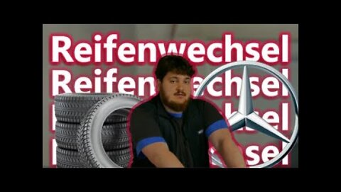 Reifen wechsel beim Mercedes Benz