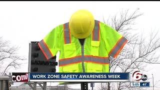 Work Zone Safety Awareness week to prepare Hoosiers to drive safe