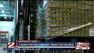 2 Works for the Community Peanut Butter Drive
