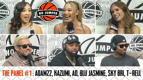 Kazumi, Sky Bri & Blu Jasmine FACE OFF with Adam, AD & T-Rell