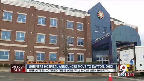 Shriners Hospitals for Children will move to Dayton