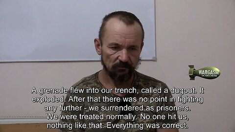 'They didn't want to fight and so engaged in looting' Ukrainian POW