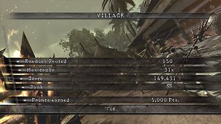 PS4 Resident Evil 5 Mercenaries United Solo Village Sheva Business 150 kills