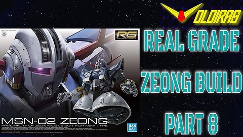 Gunpla Build - Real Grade Zeong Part 8