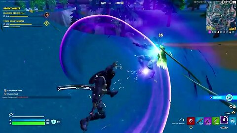 Brought a Kinetic Blade to a Gun Fight 🗡💥💪🏽😎 #fortnite #chapter4season2