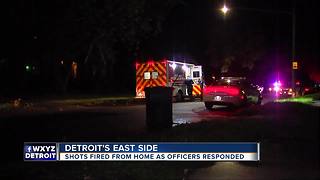 Suspect wounded in officer-involved shooting on Detroit's east side