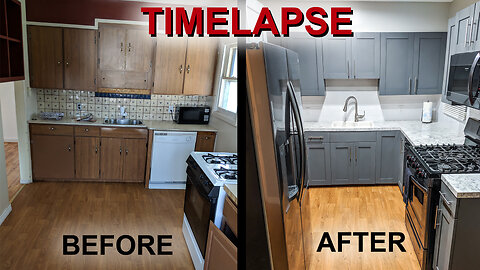 Kitchen Remodel Time Lapse