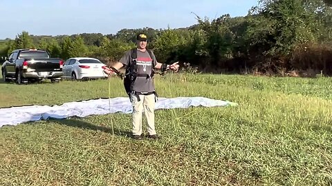 How to clip in and forward inflate. #Paramotor Arkansas August 22, 2022 #class