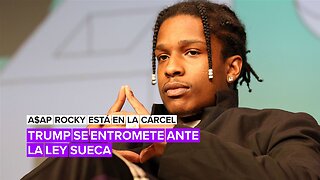 Trump no consigue sacar a A$AP Rocky de la cárcel