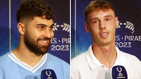 'I hope MANY MORE to come!' | Josko Gvardiol and Cole Palmer after Man City lift UEFA Super Cup