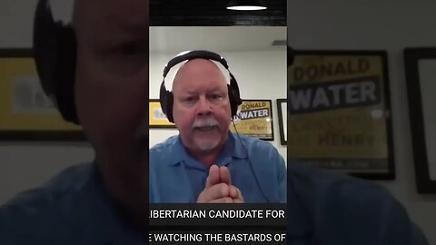 "Donald Rainwater's Thoughts on Public Schooling in Indiana! (Libertarian Candidate for Governor)."