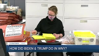How did Biden and Trump do in WNY?