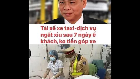 "TRỜI ƠI" - "TÀI XẾ TAXI-DỊCH VỤ NGẤT XỈU SAU 7 NGÀY Ế KHÁCH, KHÔNG TIỀN GÓP XE" #shorts