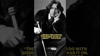 OSCAR WILDE QUOTE THAT CAN CHANGE YOUR LIFE. #shorts #quotes