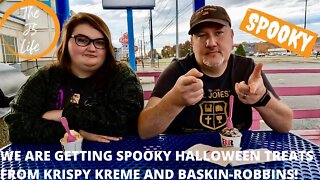 We Are Getting Some Spooky Treats From Krispy Kreme And Baskin-Robbins!