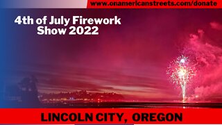 4th of July firework show | Lincoln City, Oregon 2022