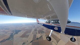 Ferry Flight of New Cessna C172 CAP aircraft from Kansas to New Hampshire