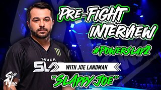 Joe Landman Power Slap 2 Pre Fight Interview Against Amir Nuriddeen