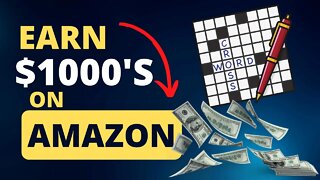Make Money Selling Puzzle Books on Amazon | Kindle direct publishing