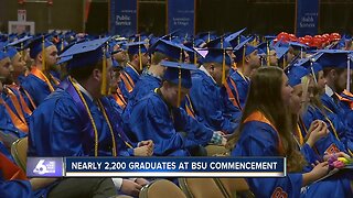 Boise State winter commencement ceremony