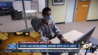 UCSD lab developing drone with UV-C lights