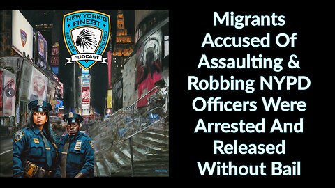 Migrants Accused of Assaulting & Robbing 2 NYPD Officers Were Arrested & Released Without Bail