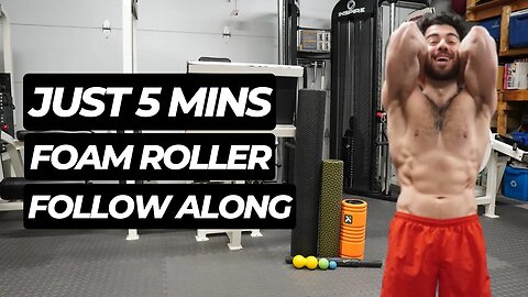 5 Minute Full Body Foam Rolling Routine | Follow Along