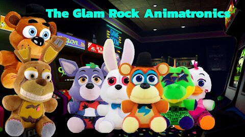 FNAF Plush: The Glam Rock Animatronics