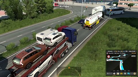 (euro truck simulator 2) cross-country hauling