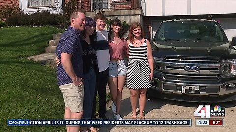 Newly blended family adjusts to stay-at-home order