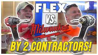 A Milwaukee Tool Fan Boy Tries FLEX for the First Time!