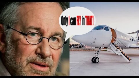 Steven Spielberg shows his hypocrisy over climate change!