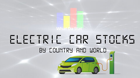 Electric Car Stocks by Country and World 2010-2023