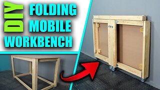 How To Build A Fold-up Workbench | DIY