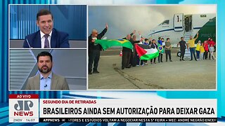 Brasileiros ainda sem autorização para deixar Gaza pelo segundo dia consecutivo | LINHA DE FRENTE