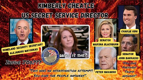 US SECRET SERVICE DIRECTOR KIMBERLY CHEATLE UNDER SCRUTINY AFTER GUNMAN GOT CLEAR SHOT AT TRUMP