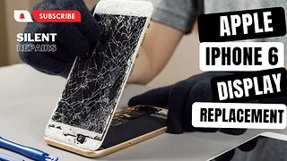 Apple Iphone 6 | Screen repair | Display replacement | Repair video