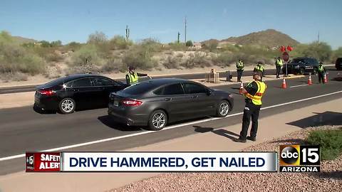 Mesa DUI checkpoint nets more than 20 arrests on Memorial Day