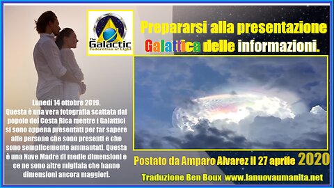 Prepararsi alla presentazione galattica delle informazioni.