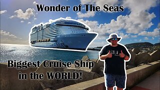 Wonder of the Seas - Ocean View Balcony Stateroom! (World's Biggest Cruise Ship)