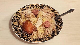 Pork, Venison, and Saurkraut