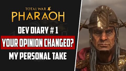 Total War: Pharaoh | Dev Diary #1 | Has Your Opinion Changed?